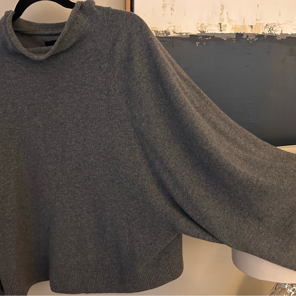Banana Republic Gray Cowl Neck Sweater - Picture 2 of 4